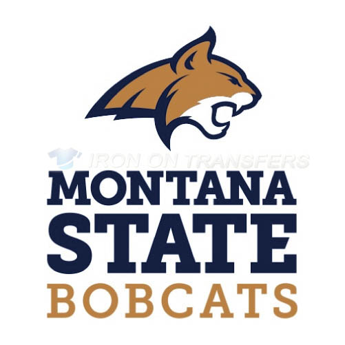 Montana State Bobcats Logo T-shirts Iron On Transfers N5183